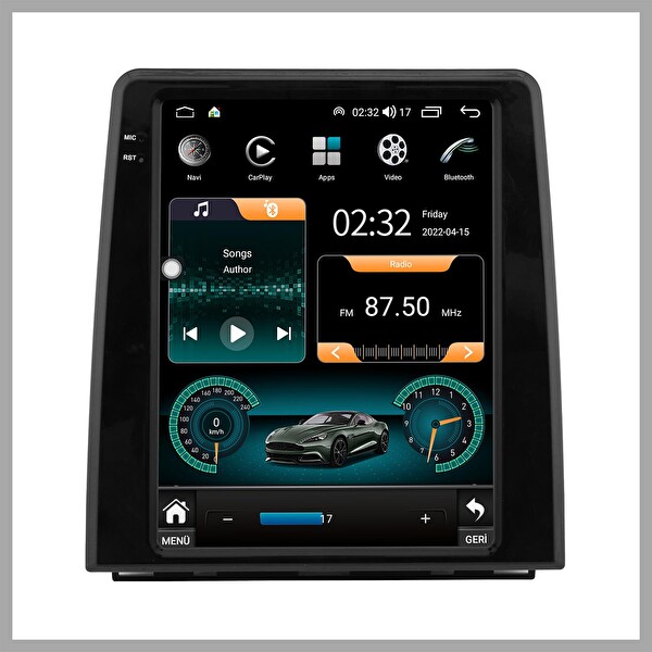 Govimaks Renault Clio 5 Tesla 2021-2023 6 GB RAM 128 GB Hafıza Android Multimedia Teyp