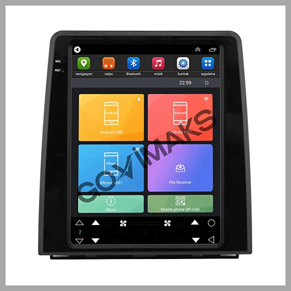 Govimaks Renault Clio 5 Tesla 2021-2023 6 GB RAM 128 GB Hafıza Android Multimedia Teyp