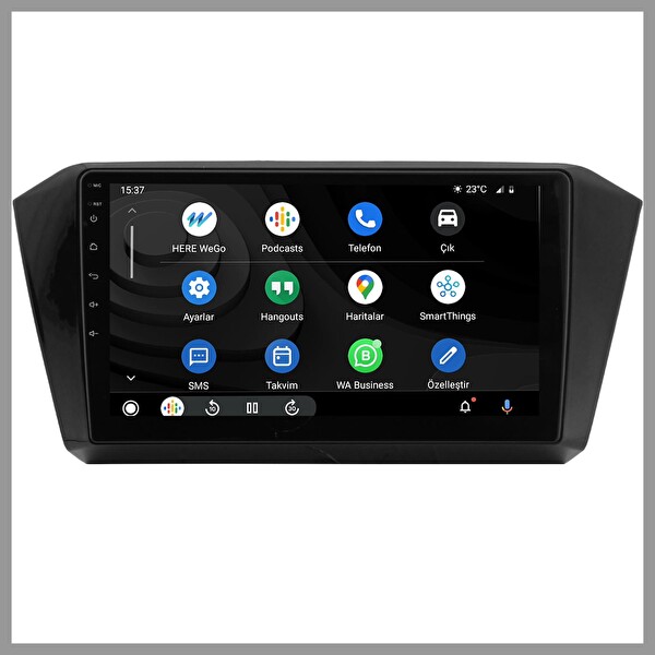 Govimaks Volkswagen Passat B8 Uyumlu Piano Black 6GB RAM 128GB Hafıza Android Multimedia
