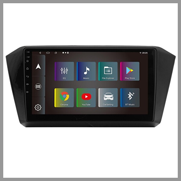 Govimaks Volkswagen Passat B8 Uyumlu Piano Black 6GB RAM 128GB Hafıza Android Multimedia