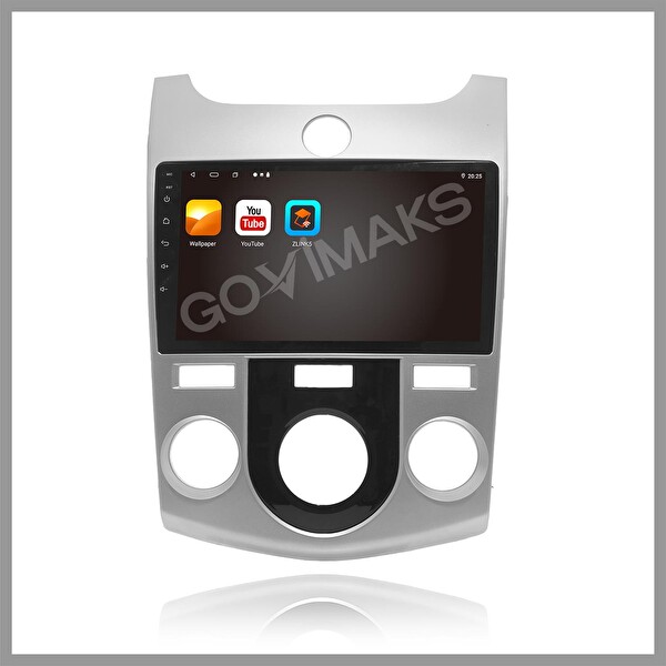 Govimaks Kia Cerato Forte Gri 2008-2012 4 GB RAM 64 GB Hafıza Anroid Multimedia Teyp