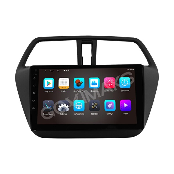 Govimaks Suzuki SX4/ S-CROSS 2013-2015 Uyumlu 2 GB RAM 32 GB Hafıza Android Multimedia Teyp