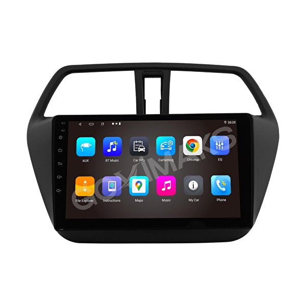 Govimaks Suzuki SX4/ S-CROSS 2013-2015 Uyumlu 2 GB RAM 32 GB Hafıza Android Multimedia Teyp