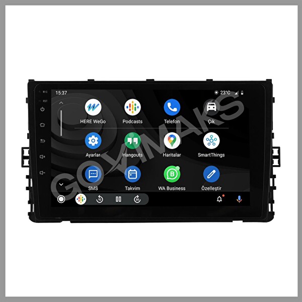 Govimaks Volkswagen Polo 2018-2022 Uyumlu 2 GB RAM 32 GB Hafıza Android Multimedia Teyp