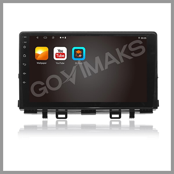 Govimaks Kia Rio 2017-2021 Uyumlu 2GB RAM 32GB Hafıza Android Multimedya Teyp