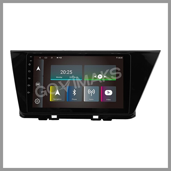 Govimaks Kia Niro 2016-2022 Uyumlu 4GB RAM 64GB Hafıza Android Multimedya Teyp