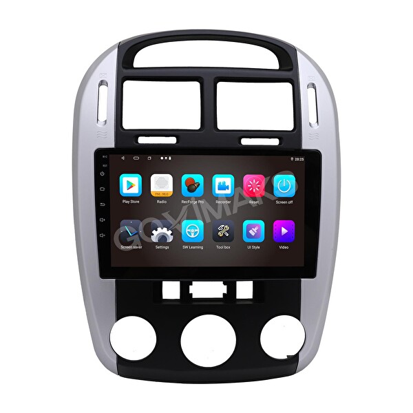 Govimaks Kia Cerato Gri Analog 2006-2009 Uyumlu 6 GB RAM 128GB Hafıza Android Multimedya Teyp