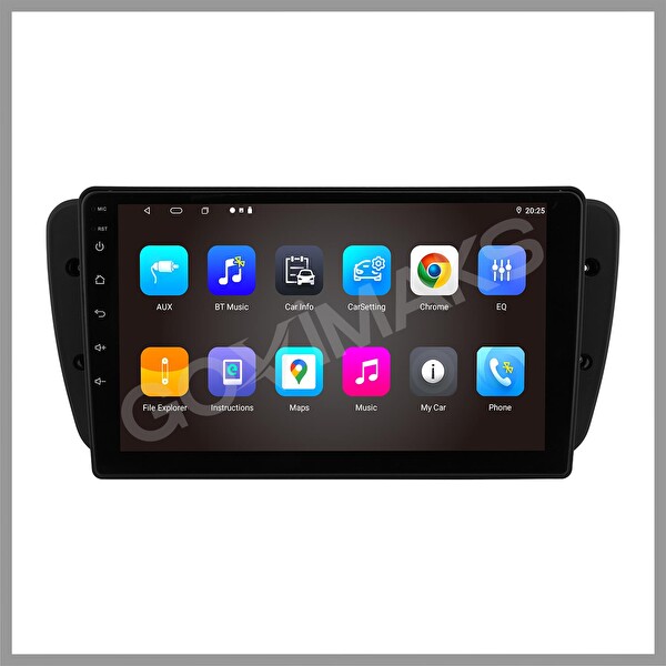 Govimaks Seat Ibiza 2008-2015 Uyumlu 6 GB RAM 128 GB Hafıza Android Multimedia Teyp
