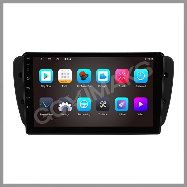 Govimaks Seat Ibiza 2008-2015 Uyumlu 6 GB RAM 128 GB Hafıza Android Multimedia Teyp