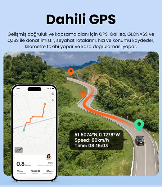 70Mai 2.5k Araç Kamerası A410 Ön Kamera ( Sadece Ön Kamera ) Süper Gece Görüşü F1.55 Wi-Fi Dahili