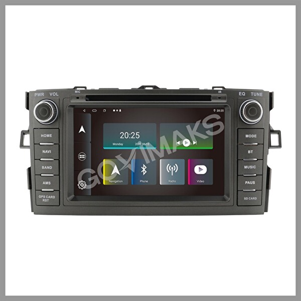 Govimaks Toyota Auris 2007-2012 Uyumlu 7