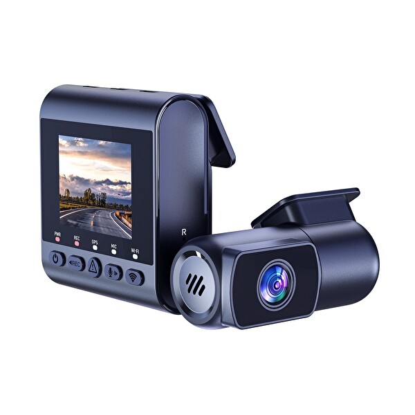 Sjcam M60 2 Kameralı Ön - Arka 4K FHD HDR Sony Starvis 2 Sensörlü Wi-Fi GPS'li Araç Kamerası