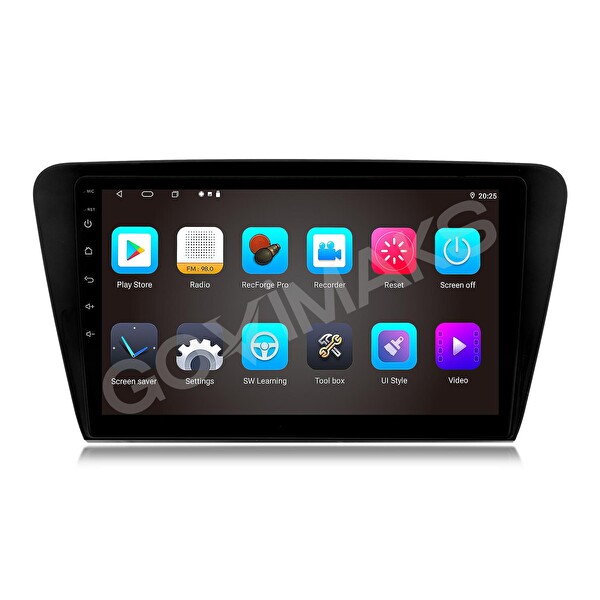 Govimaks Skoda Super B 2015-2021 Uyumlu 2 GB RAM 32 GB Hafıza Android Multimedia Teyp