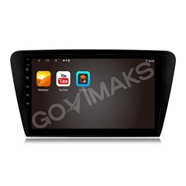 Govimaks Skoda Super B 2015-2021 Uyumlu 2 GB RAM 32 GB Hafıza Android Multimedia Teyp