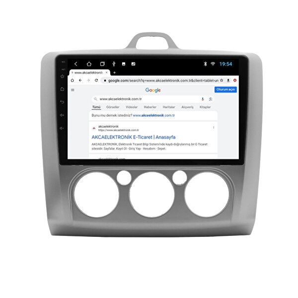 Govimaks Ford Focus 2 2006-2011 Manuel Klima Uyumlu 6 GB RAM 128 GB Hafıza Android Multimedia Teyp