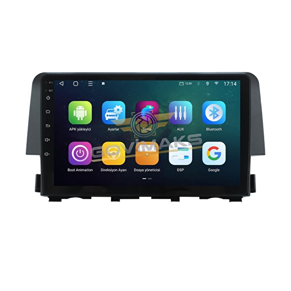 Govimaks Honda Civic FC5 2016-2021 Uyumlu 2 GB RAM 32 GB Hafıza Android Multimedia Teyp