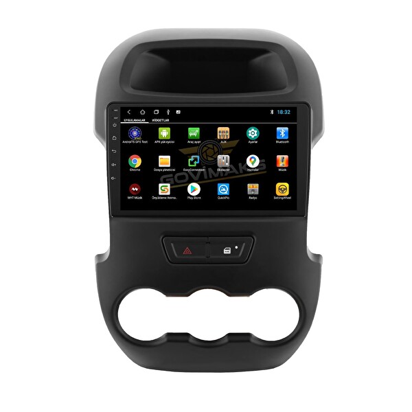 Govimaks Ford Ranger 2011-2015 Uyumlu 2 GB RAM 32 GB Hafıza Android Multimedia Teyp