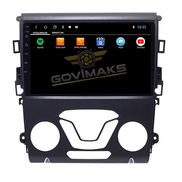Govimaks Ford Mondeo 2014-2020 Uyumlu 2 GB RAM 32 GB Hafıza Android Multimedia Teyp