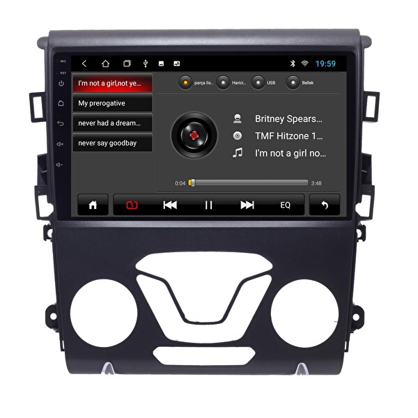 Govimaks Ford Mondeo 2014-2020 Uyumlu 2 GB RAM 32 GB Hafıza Android Multimedia Teyp