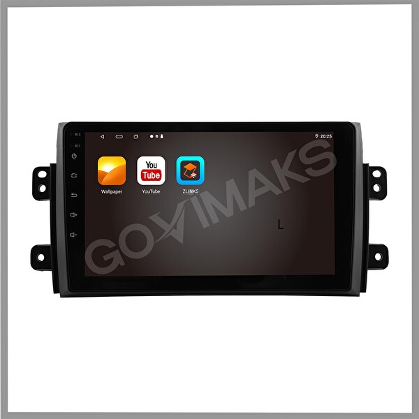 Govimaks Suziki SX4 2007-2013 Uyumlu 2GB RAM 32GB Hafıza Android Multimedia Teyp