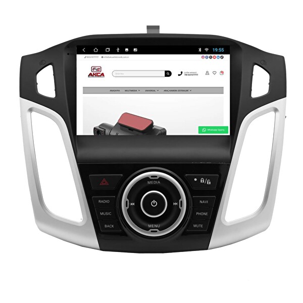 Govimaks Ford Focus 3/3.5/4 2012-2018 Uyumlu 2 GB RAM 32 GB Hafıza Android Multimedia Teyp