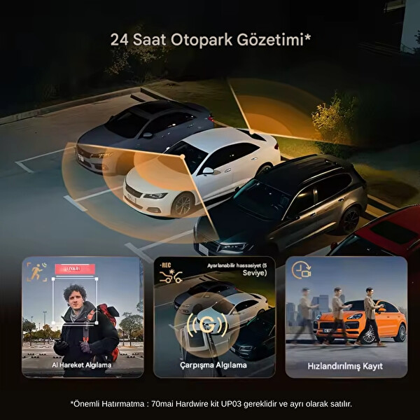 70Mai A810S Dash Cam 4K Ön Araç Kamerası