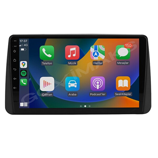 Govimaks Fiat Egea Cross 2019-2022 Uyumlu 6 GB RAM 128 GB Hafıza Android Multimedia Teyp