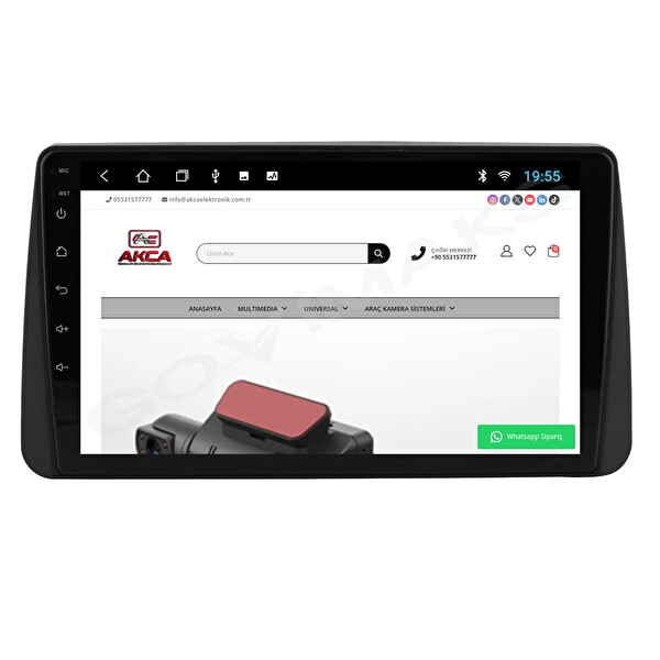 Govimaks Fiat Egea Cross 2019-2022 Uyumlu 6 GB RAM 128 GB Hafıza Android Multimedia Teyp