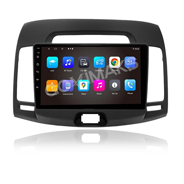 Govimaks Hyundai Elantra 2006-2011 Uyumlu 4 GB RAM 64 GB Hafıza Android Multimedia Teyp