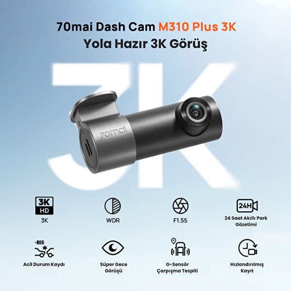 70Mai M310 3K Ön Araç Kamerası