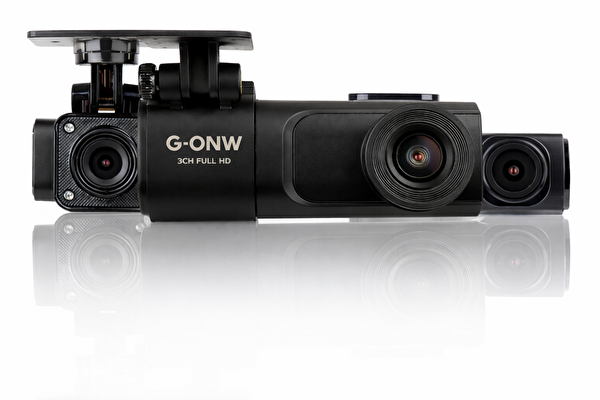 Gnet GONW3 HDR 3 CH Full HD 3 Kameralı Wi-Fi Araç Kamerası