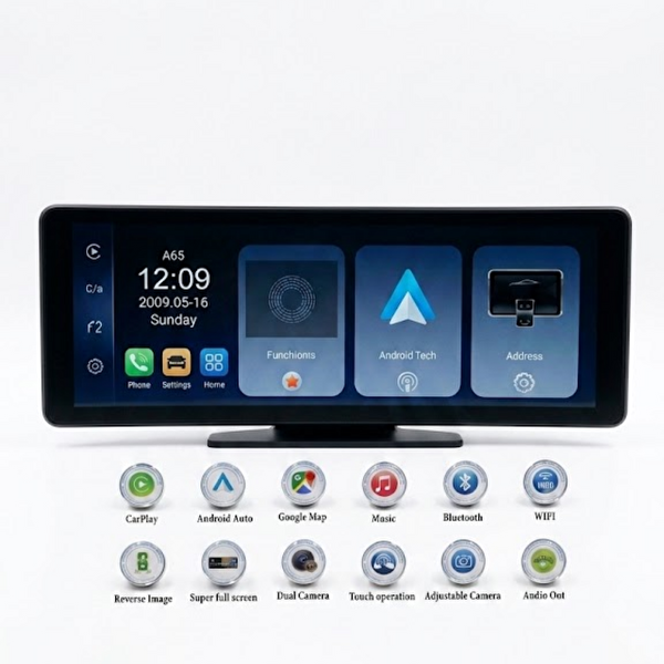 Çeşithane Araç Multimedya Ekranı Dokunmatik CarPlay Android Auto Navigasyon