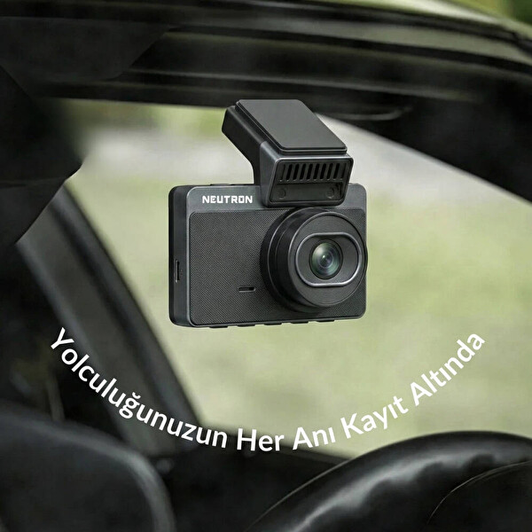 Neutron NTL-CC-02G-4K Çift Kameralı Wi-Fi Ve Mobil Uygulama Destekli 4K Araç Kamerası