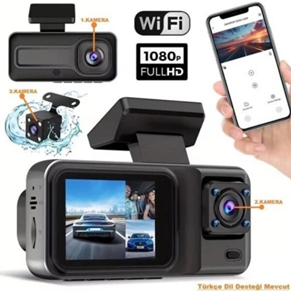 ZHL Tools ZHL0771 1080P 30 FPS HD Araç Kamerası