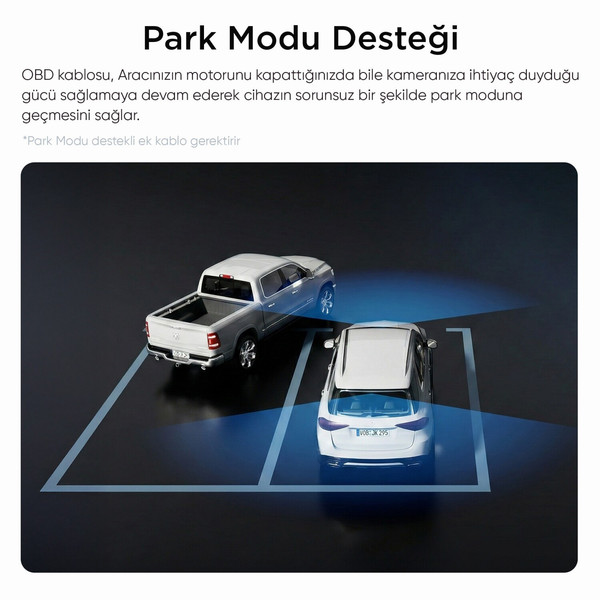 Viofo OP100 OBD Park Modu Bağlantı Kiti