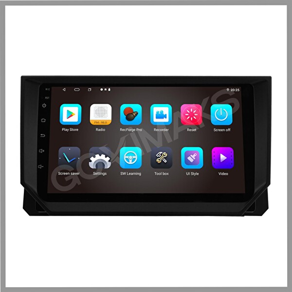 Govimaks Seat Ibiza 2016-2019 Uyumlu 4 GB RAM 64 GB Hafıza Android Multimedya Teyp