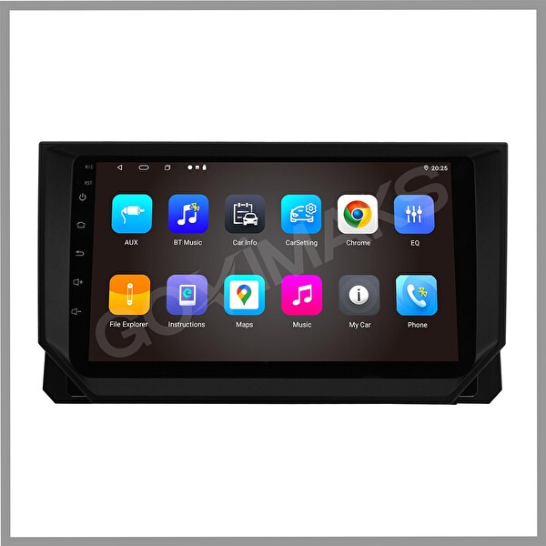 Govimaks Seat Ibiza 2016-2019 Uyumlu 4 GB RAM 64 GB Hafıza Android Multimedya Teyp