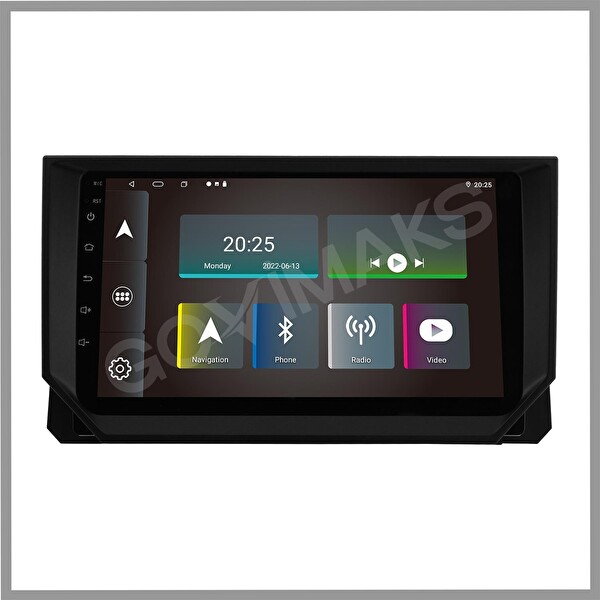 Govimaks Seat Ibiza 2016-2019 Uyumlu 4 GB RAM 64 GB Hafıza Android Multimedya Teyp
