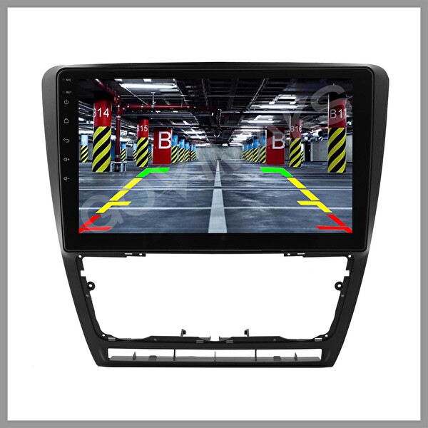 Govimaks Skoda Octavia 2005-2012 Uyumlu Siyah 6 GB RAM 128 GB Hafıza Android Multimedya Teyp