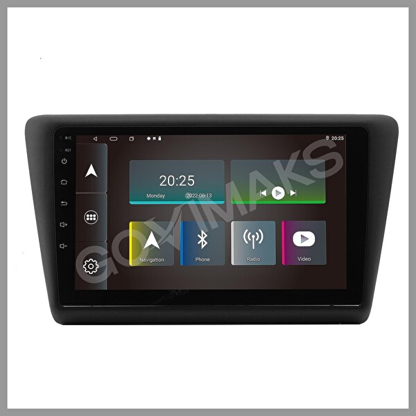 Govimaks Skoda Rapid 2013-2018 Uyumlu 2 GB RAM 32 GB Hafıza Android Multimedya Teyp