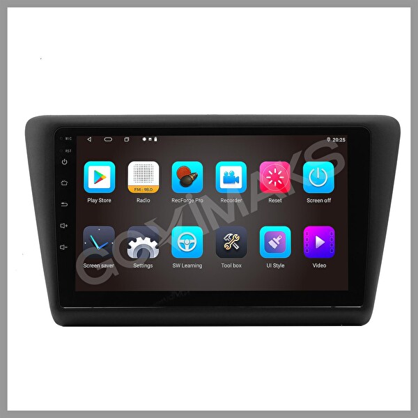 Govimaks Skoda Rapid 2013-2018 Uyumlu 2 GB RAM 32 GB Hafıza Android Multimedya Teyp
