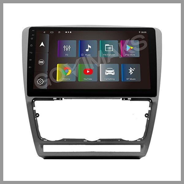 Govimaks Skoda Octavia 2005-2012 Uyumlu Gri 2 GB RAM 32 GB Hafıza Android Multimedya Teyp