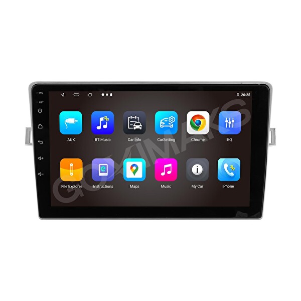 Govimaks Toyota Verso 2010-2017 Uyumlu 4 GB RAM 64 GB Hafıza Android Multimedya Teyp