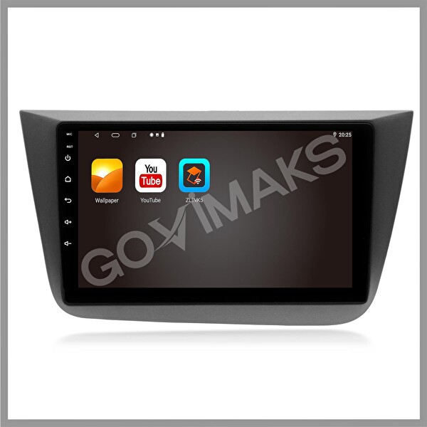 Govimaks Seat Altea 2004-2014 Uyumlu 2 GB RAM 32 GB Hafıza Android Multimedya Teyp