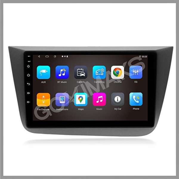 Govimaks Seat Altea 2004-2014 Uyumlu 2 GB RAM 32 GB Hafıza Android Multimedya Teyp