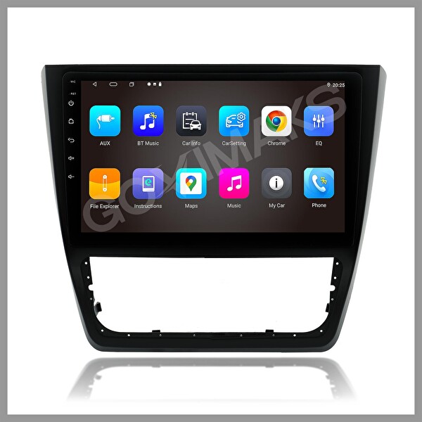 Govimaks Skoda Yeti 2009-2017 Uyumlu 2 GB RAM 32 GB Hafıza Android Multimedya Teyp