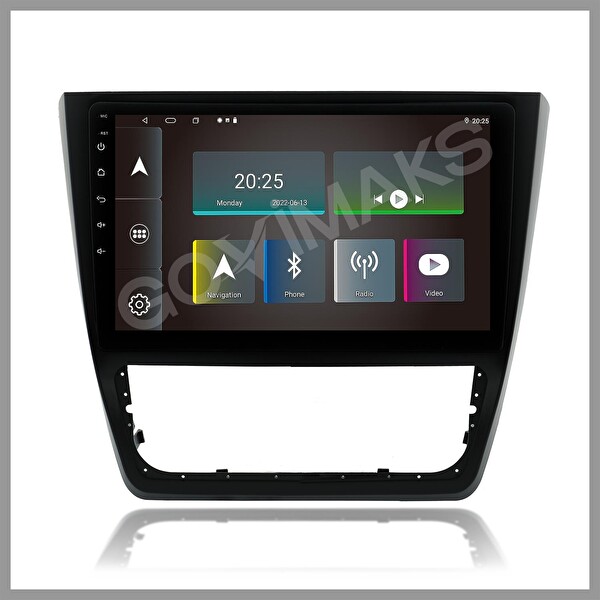 Govimaks Skoda Yeti 2009-2017 Uyumlu 2 GB RAM 32 GB Hafıza Android Multimedya Teyp