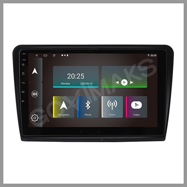 Govimaks Skoda Superb 2009-2015 Uyumlu 2 GB RAM 32 GB Hafıza Android Multimedya Teyp