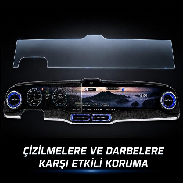 Engo Mercedes GLC İle Uyumlu Ekran Koruyucu 39.1