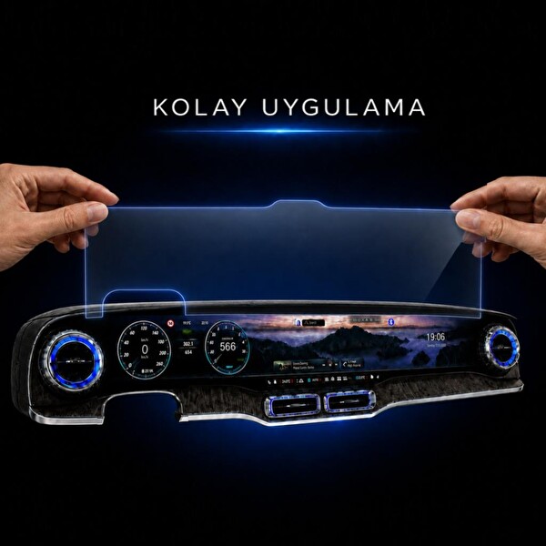 Engo Mercedes GLC İle Uyumlu Ekran Koruyucu 39.1